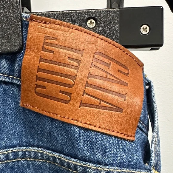 Cult Gaia Asymmetrical Denim Skirt - Picture 3 of 3